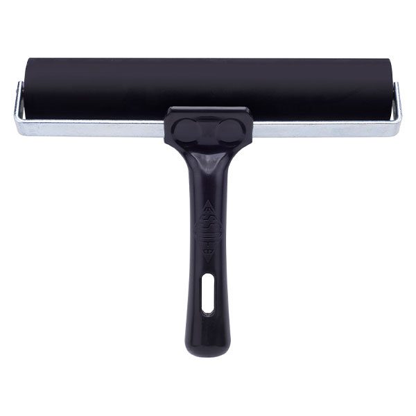 Essdee Professional Quality Black Handled Ink Roller Brayer