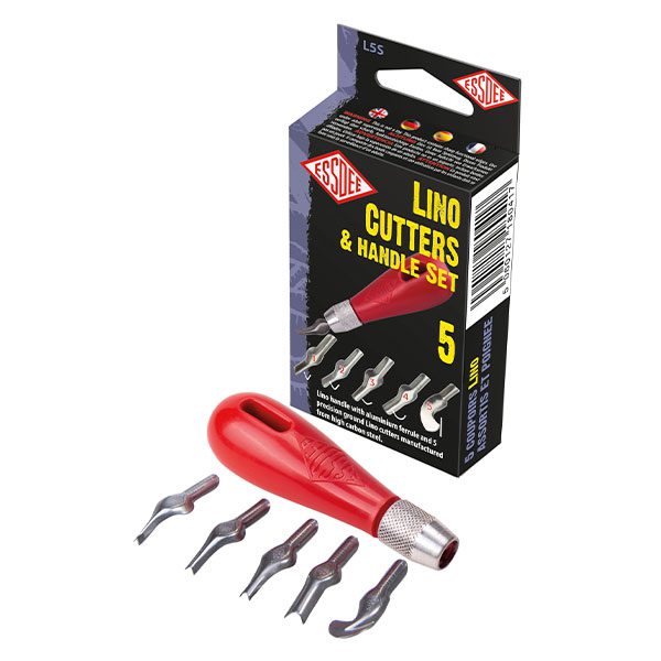 Essdee Lino Cutter Set – Precision Ground Tools for Effortless Printmaking