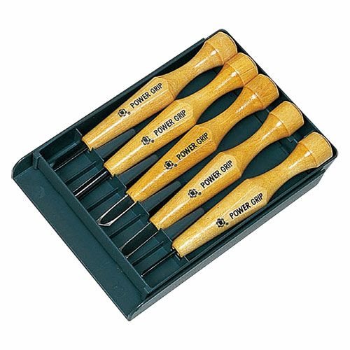 Powergrip Printmaking Carving Set of 5 Tools