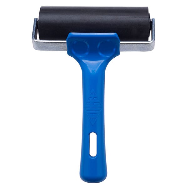 Essdee Professional Quality Blue Handled SOFT Ink Roller Brayer
