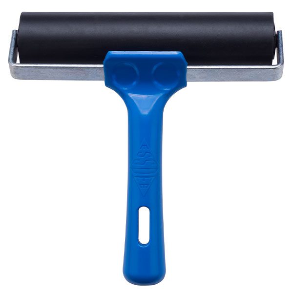 Essdee Professional Quality Blue Handled SOFT Ink Roller Brayer