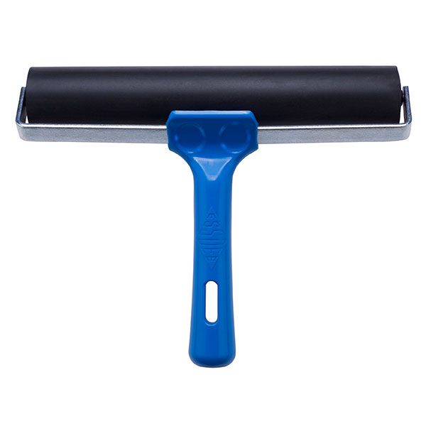 Essdee Professional Quality Blue Handled SOFT Ink Roller Brayer