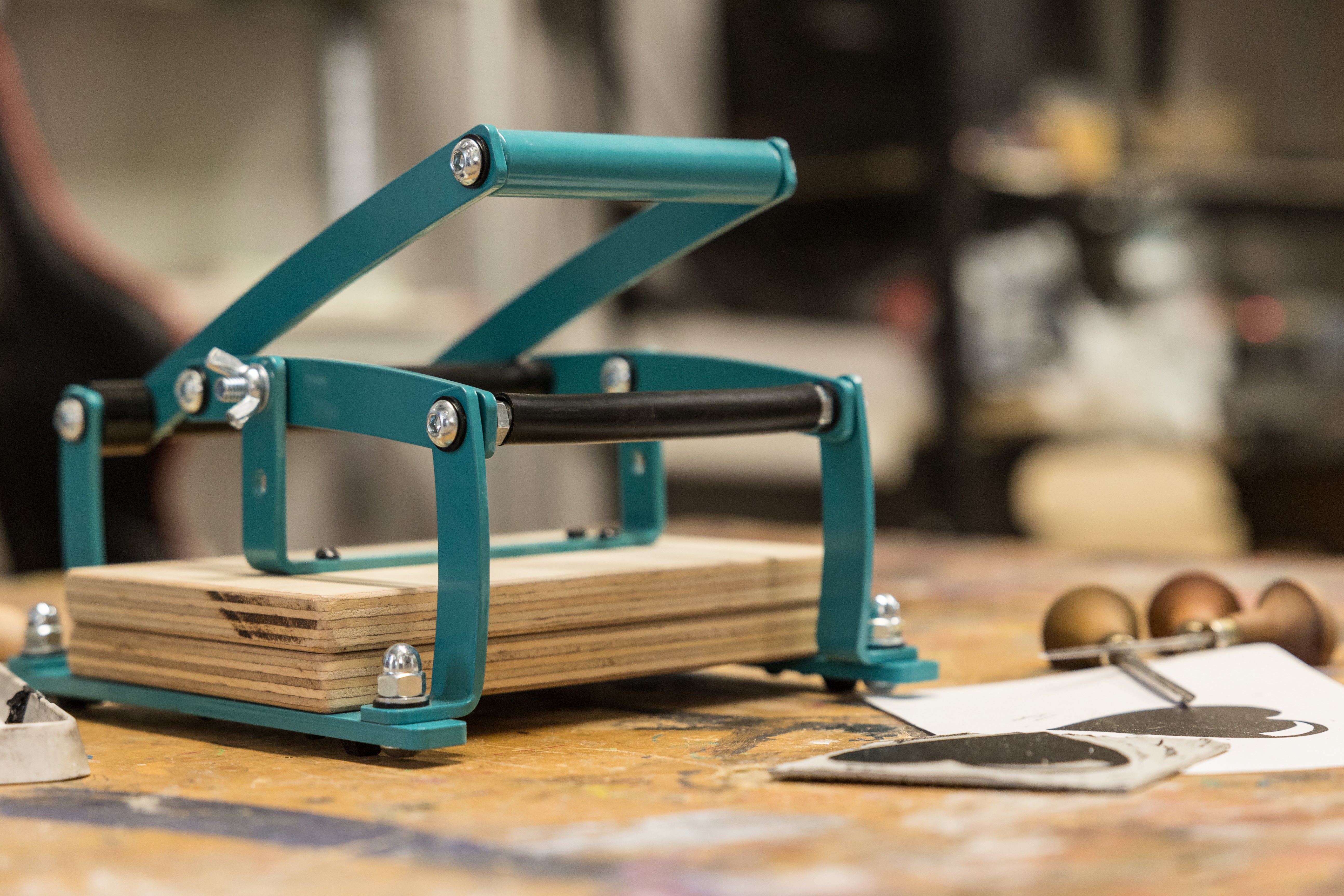A5 Pooki Relief Printing Press