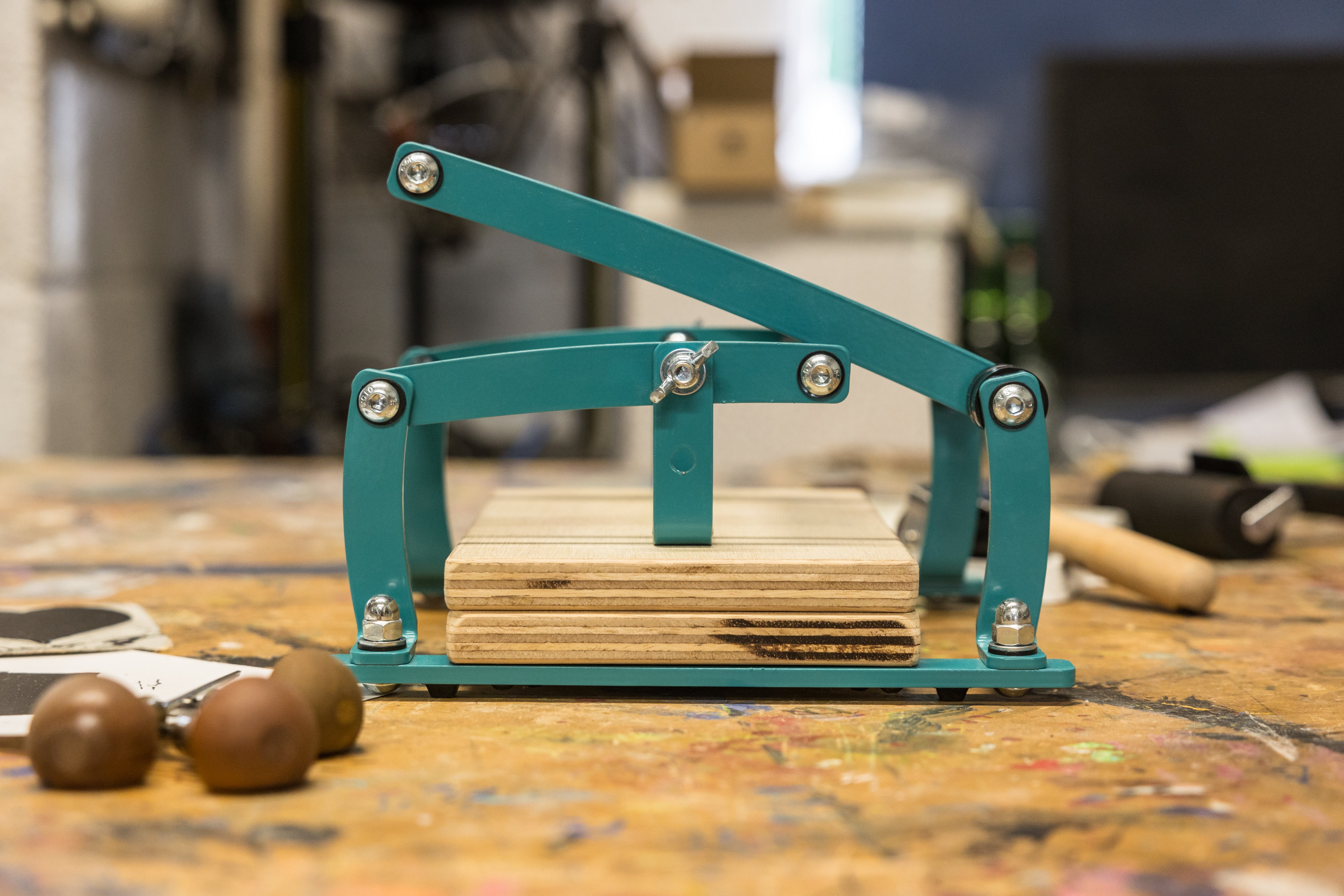 A5 Pooki Relief Printing Press